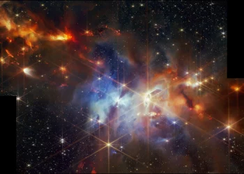 James Webb Space Telescope Unveils the Mysteries of Gassy Baby Stars