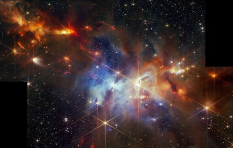 James Webb Space Telescope Unveils the Mysteries of Gassy Baby Stars