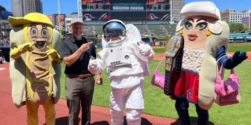 Center Director and Eva the Astronaut Join the Guardians Game: Bridging Space Exploration and Community Engagement