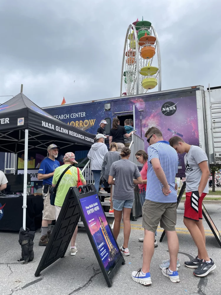 NASA Lands at the National Cherry Festival: Bridging Space and Community